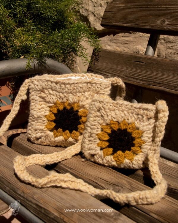 The Sunflower Knitted Handbag - Image 4